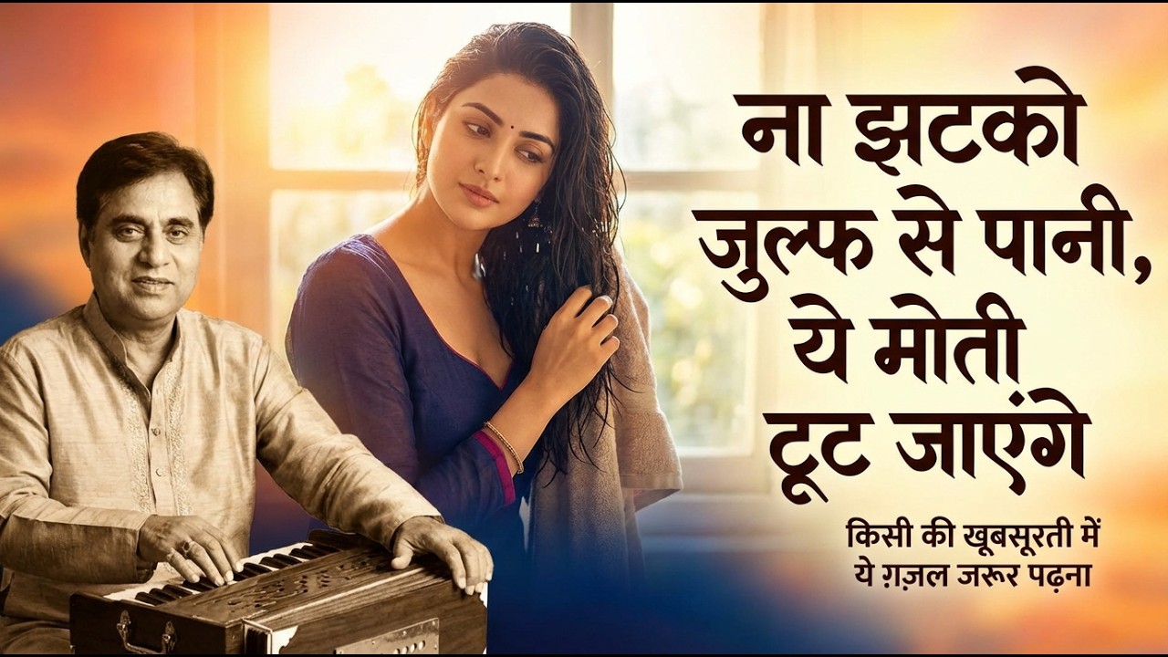 ना झटको ज़ुल्फ़ से पानी Jagjit SIngh Romantic Ghazal Bewafa Ishq Ghazal #romanticsong #jagjitsingh