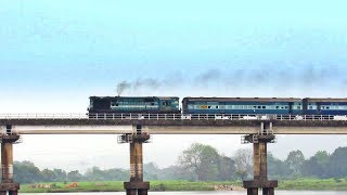 02198 JABALPUR - COIMBATORE SF Special Crossing SAVITRI RIVER !!