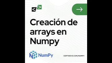 Numpy arrays con Python