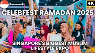 Celebfest Ramadan 2025 Opening Day! Complete Walkthrough at Suntec Singapore 🇸🇬 [4K]