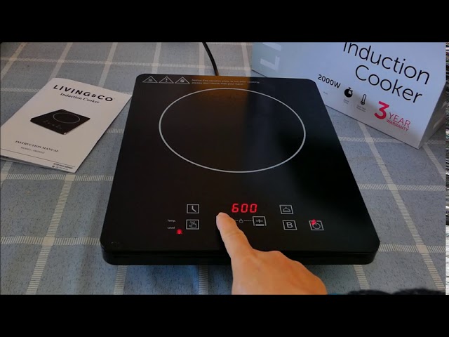 Induction cooker, test and review 