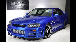 auto sports rabbit GT sports 専門店 skyline ER34 25GTターボ