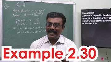 30.Physics | Kinematics | Example 2.30