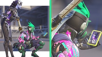 Genji x Widowmaker Voice Actors Trolling in Overwatch 2!