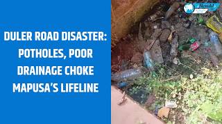 Duler Road Disaster: Potholes, Poor Drainage Choke Mapusa’s Lifeline