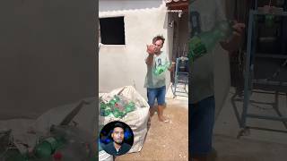 প্লাস্টিক বোতল দিয়ে লাখ টাকা ইনকামের উপায় | Plastic Bottle Recycling Business #craft #viralshorts