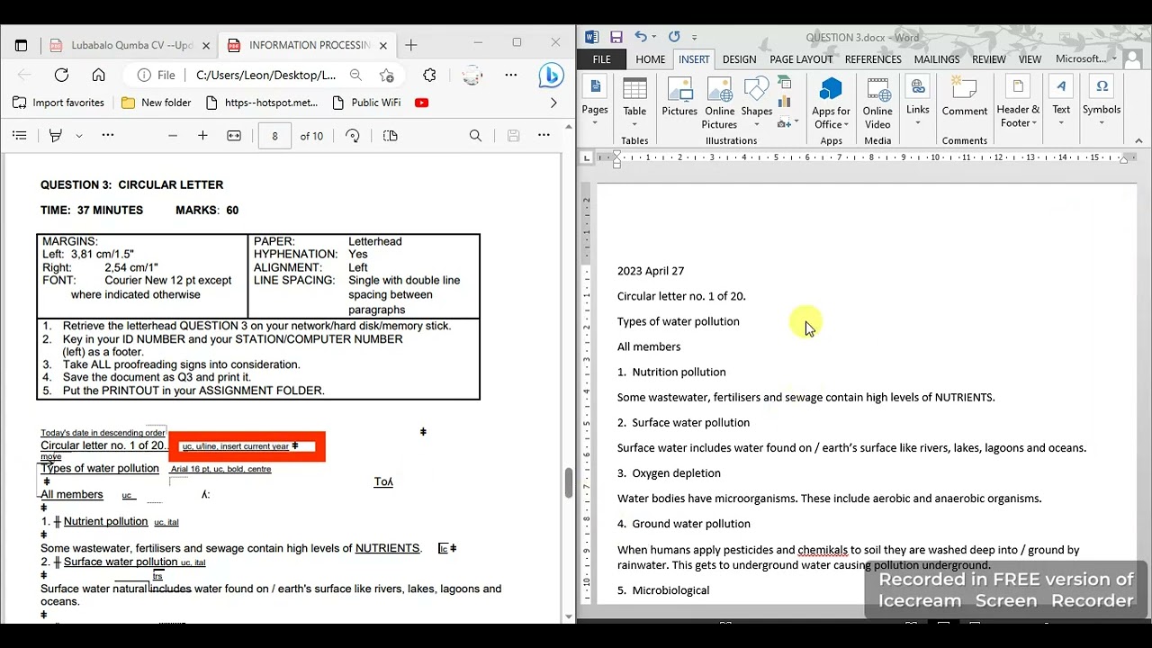 IP N4 CIRCULAR LETTER VIDEO 1