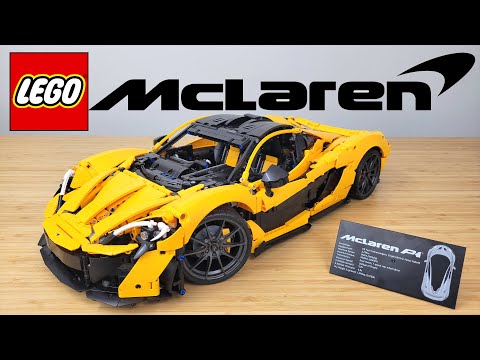 YouTube thumbnail: LEGO McLaren P1 #42172 | Full Review