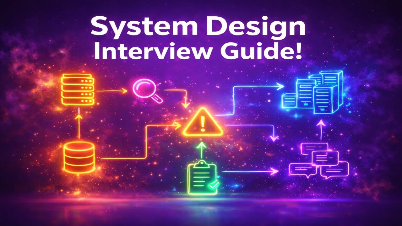 The Right Order: My Personal System Design Interview Framework - YouTube