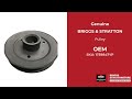 - Briggs and Stratton - Genuine OEM Part 1739847Yp - Pulley