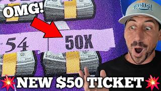OMG 50X🤑 New $50 Cash Blitz Tickets🚀