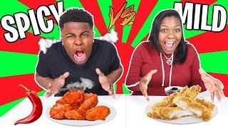 SPICY VS NON SPICY CHALLENGE!