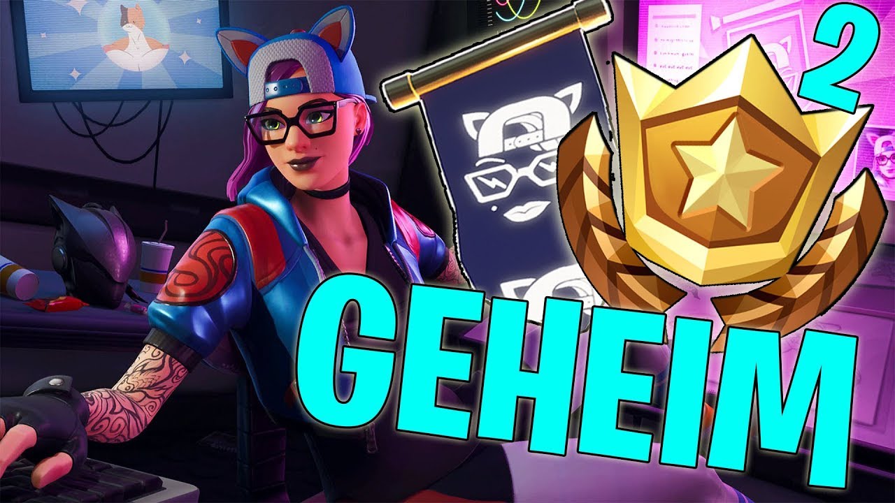 Geheimer Battle Pass Stern Banner Woche 2 Season 7 Fortnite Battle Royale Deutsch Youtube