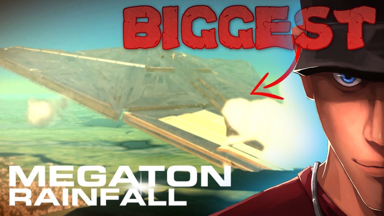 Megaton Rainfall Mission 9 LAST BOSS BIGGEST I HAVE EVER SAW | Let's play Megaton Rainfall