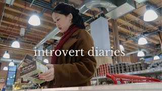 introvert diaries☁ thrifting, feeling anxious, getting my life together