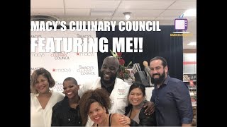 Macy's Culinary Council Featuring Me, Darius Cooks!