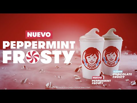 El nuevo Peppermint Frosty de Wendy's - Prueba el nuevo Peppermint Frosty de Wendy's. Solo por tiempo limitado