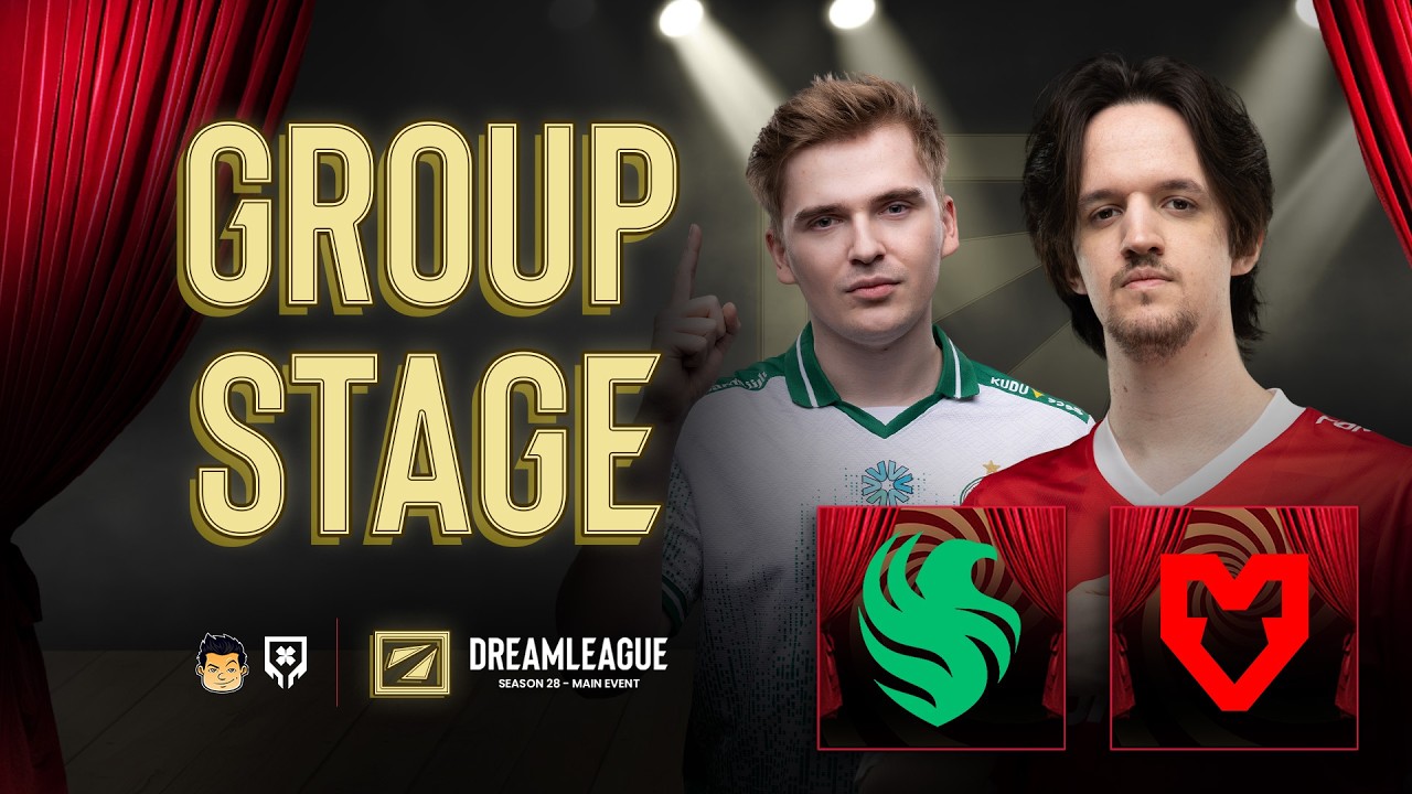 Full Game: Team Falcons vs Mouz - Game 2 (BO3) | DreamLeague Season 28: Group Stage 2