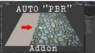 Blender 3D Auto ''PBR'' Addon (Parallax)