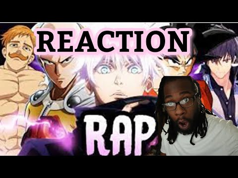 OVERPOWERED ANIME CHARACTER RAP | "OP" | RUSTAGE [REACTION]