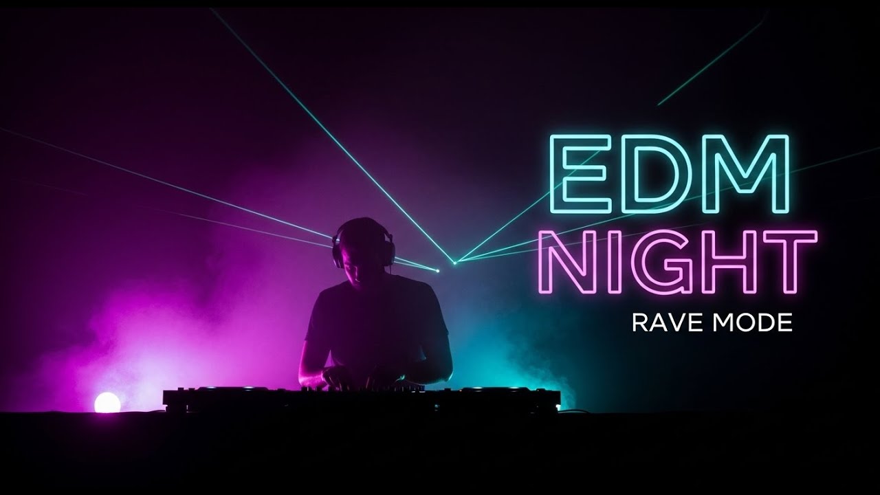 Live EDM Session 🌌 Electric Beats, Bass Motion & Rave Flow