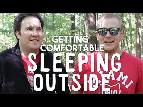 How To Get Comfortable Sleeping Outside in the Woods - Our Tricks