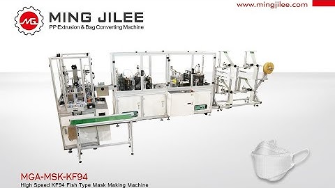 High Speed KF94 Fish Type Making Machine 高速魚形KF94製造機, MSK-KF94