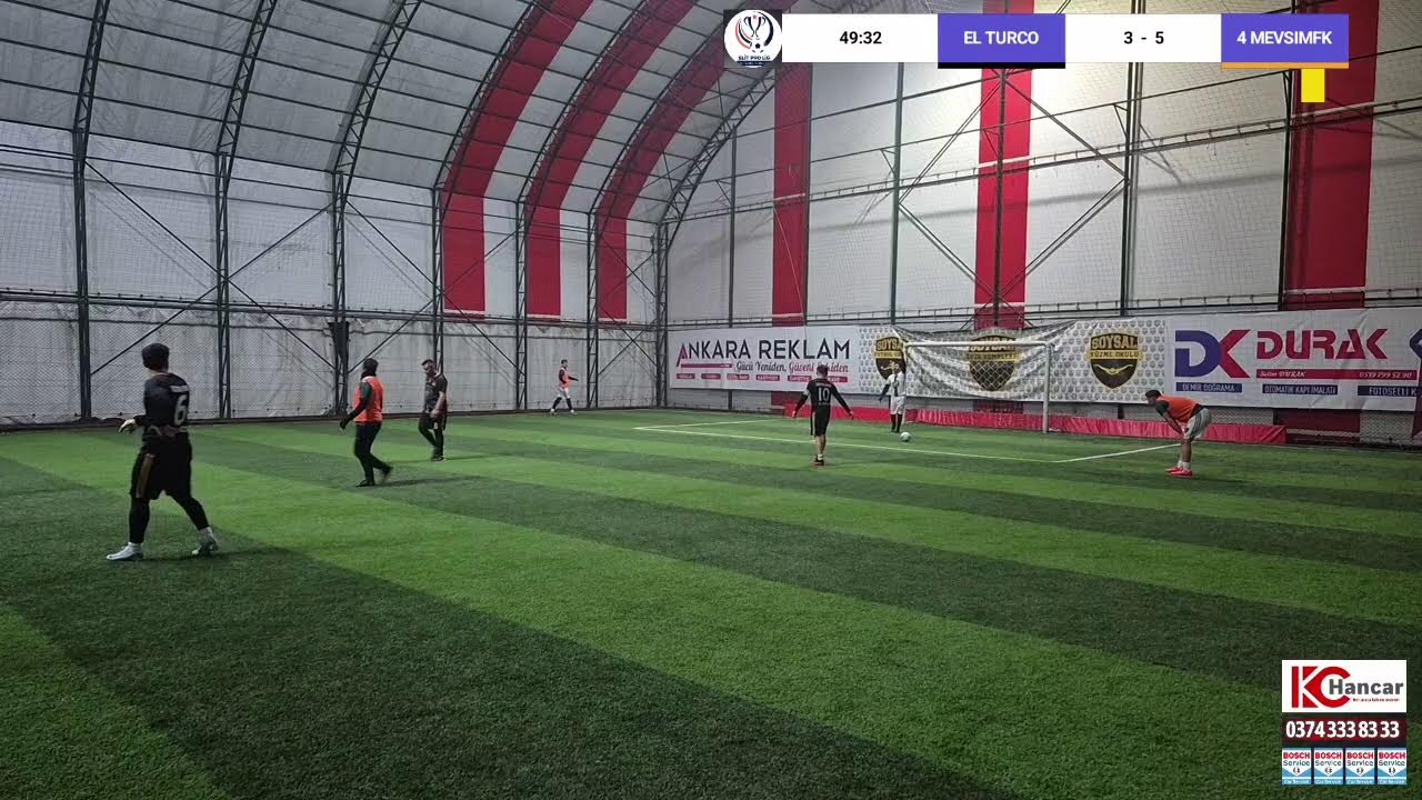 HANCAR-BOSCH CAR SERVICE | ELİT PRO LİG FREE LİG  | EL TURCO vs 4 MEVSİM FK
EL TURCO VS 4 MEVSIMFK
