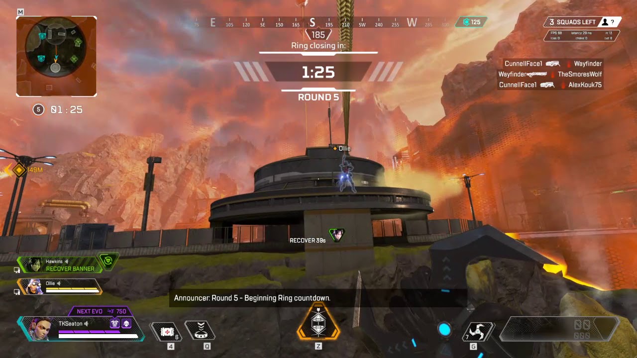 Winning Apex Legends with only GRENADES