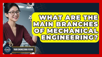 What Are the Main Branches of Mechanical Engineering? - Your Engineering Future