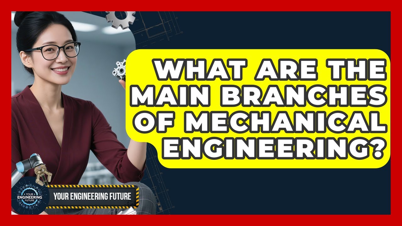 What Are the Main Branches of Mechanical Engineering? - Your Engineering Future
