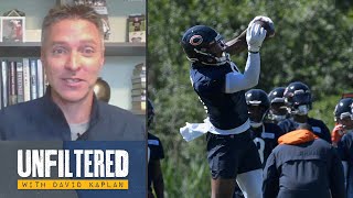 How worried should Bears be about wide receiver injuries, offensive line | Unfiltered | NBC Sports screenshot 4