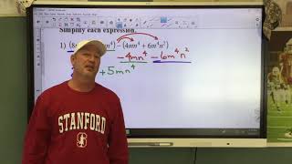 Add/Subtract/Classify Polynomials