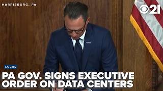 PA governor signs executive order on AI data centers