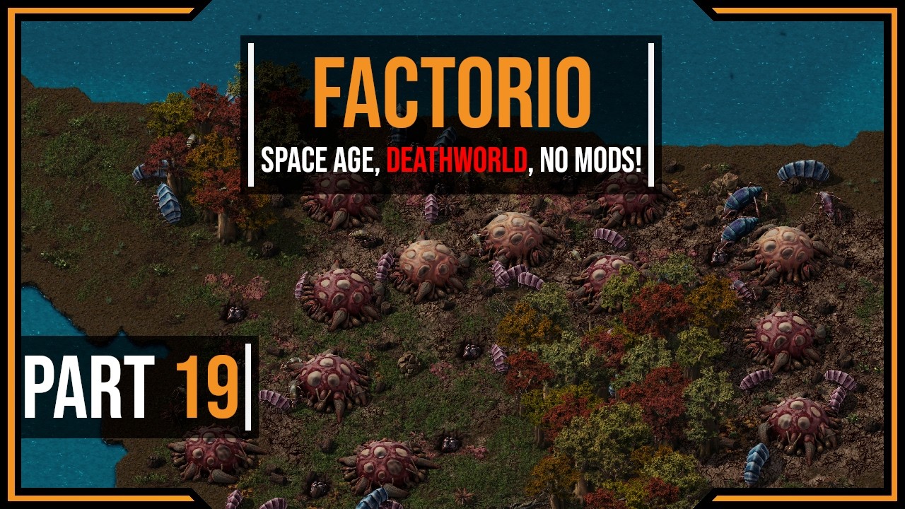 Factorio Space Age - Episode 19 - Dying and prepping for rocket silo ...