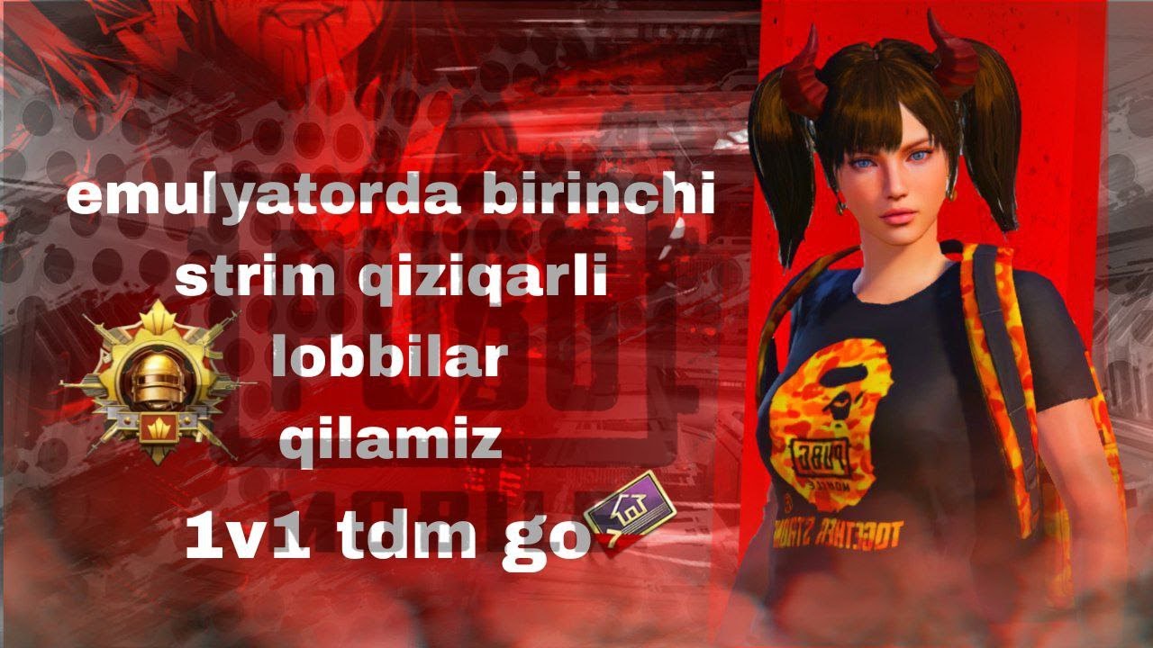 1v1 tdm  pc  abuu  jonli efir. lobbilar qilamiz uzb strimers