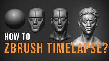 Create a Zbrush sculpt timelapse in minutes | Eyes of Lamia