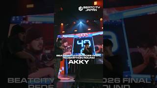 Akky ｜BEATCITY JAPAN 2026 FINAL【REDEMPTION ROUND】