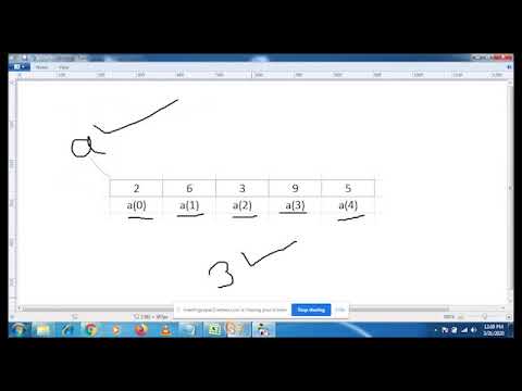 Visual Basic   Searching in 1 D Array