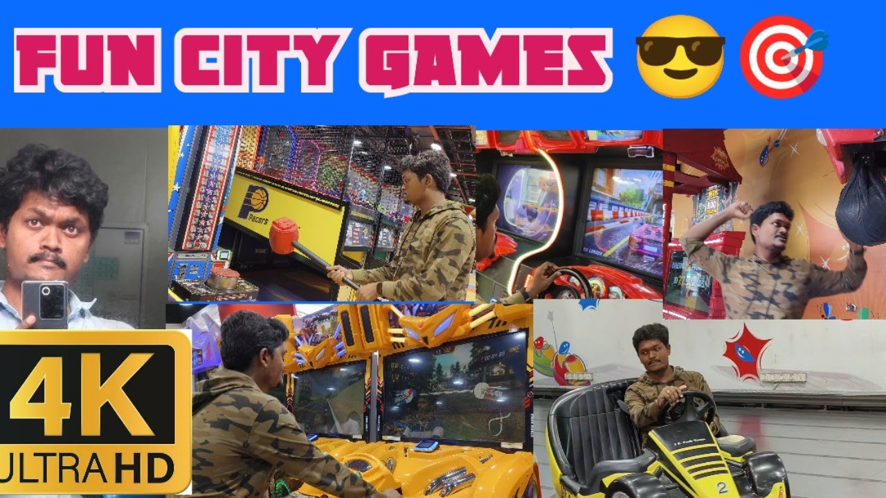 Fun City Games!! | Forum Mall Chennai | Muyarchisei