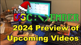 Quick Clip: #DOScember 2024 Preview of Upcoming Videos @8BitRetroJournal