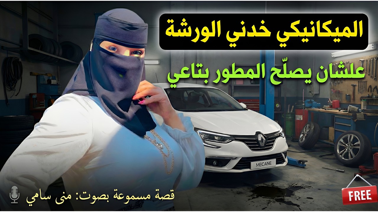 الميكانيكي خدني الورشة يصلح المطور 🔧  قصص صوتية واقعية بصوت منى سامي