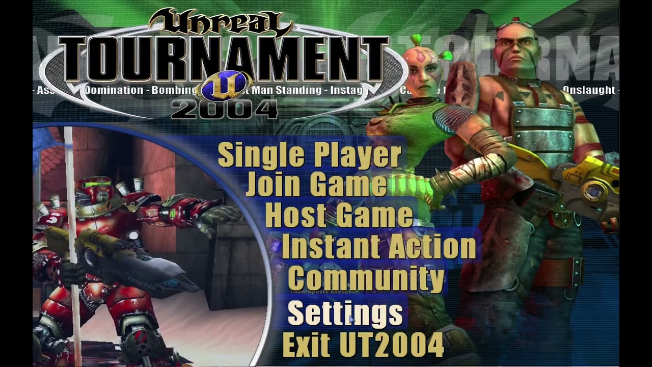 Setting Up Screen Resolution & Master Server on UT2004