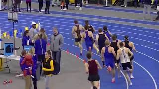 NWC Track & Field:  Men's 800 M @ SDSU Indoor Classic 2018.