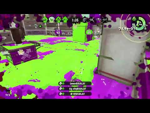 【スプラトゥーン２】そこそこ上手いキル集×ヒバナ