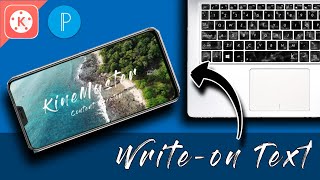 Tutorial Membuat Write-on Text Effect Di Android||Tutorial Kinemaster
