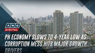 PH economic growth slows to 4-year low as corruption mess hits major growth drivers | ANC