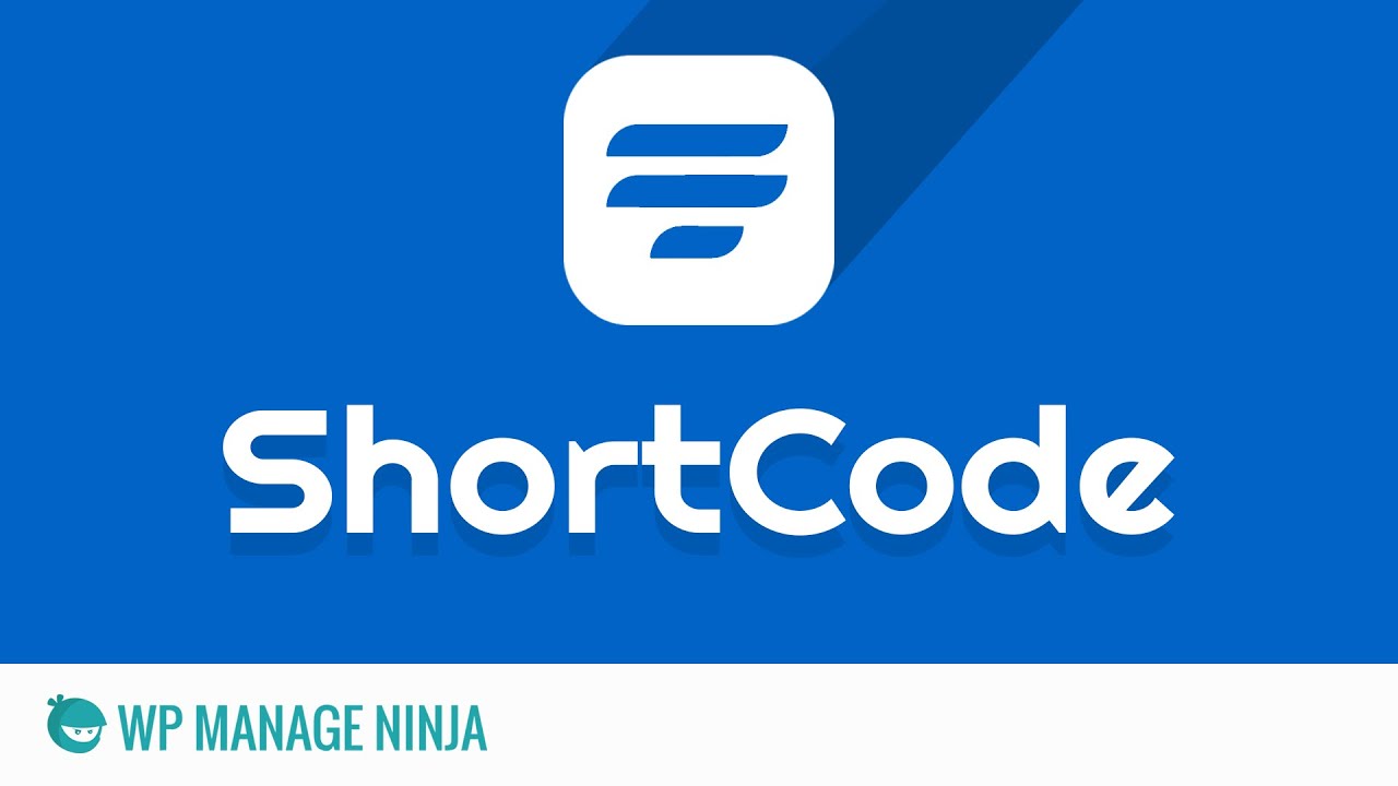 Shortcode Input Field in WP Fluent Form WordPress Plugin - YouTube