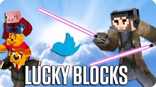 ¡MAESTRO JEDI! LUCKY BLOCKS | Minecraft Con Sara, Luh Y Exo