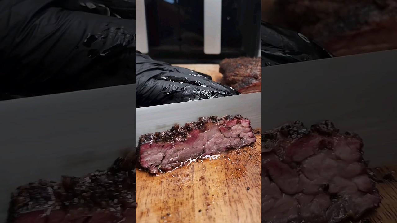 Smoked Skirt Steak like a BRISKET for 2 Hours!